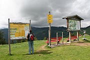 hier beginnt ein schönes Wandergebiet (Foto: Martin Schmitz)